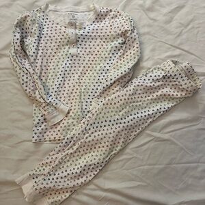 Roller Rabbit Colorful Heart Print Kids Pajamas